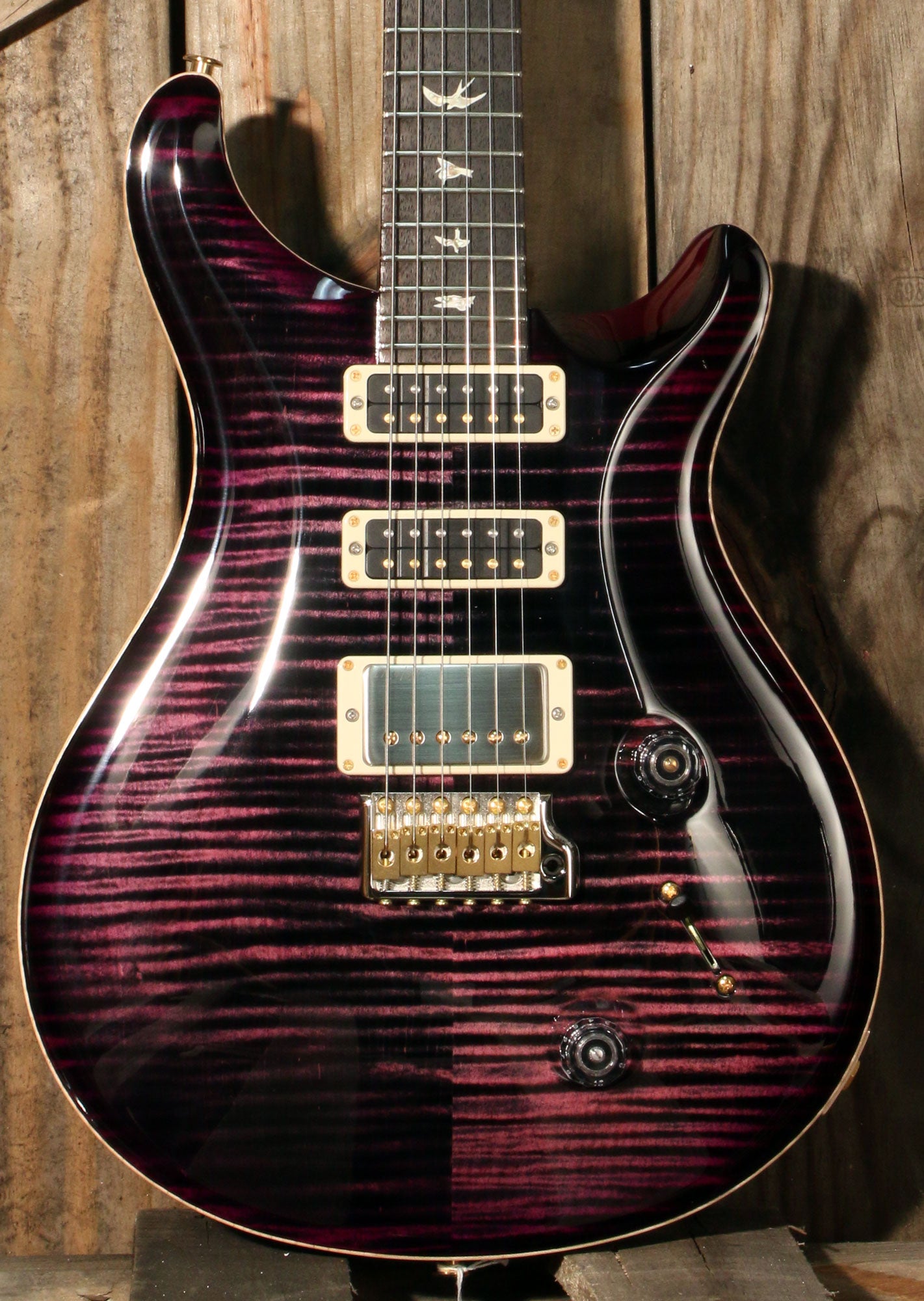 PRS, Studio, Purple Iris w/ Black Back, "10" Top, Custom Color